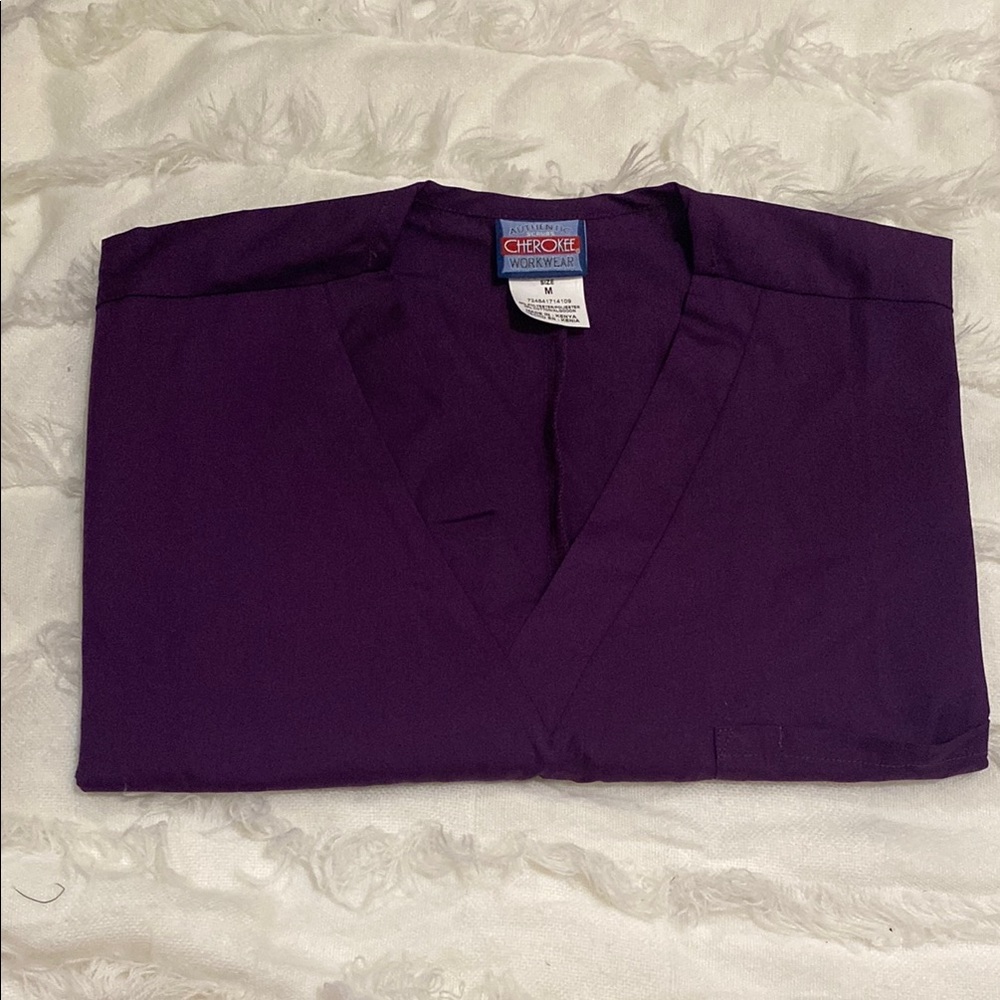 Cherokee Purple Scrub Top